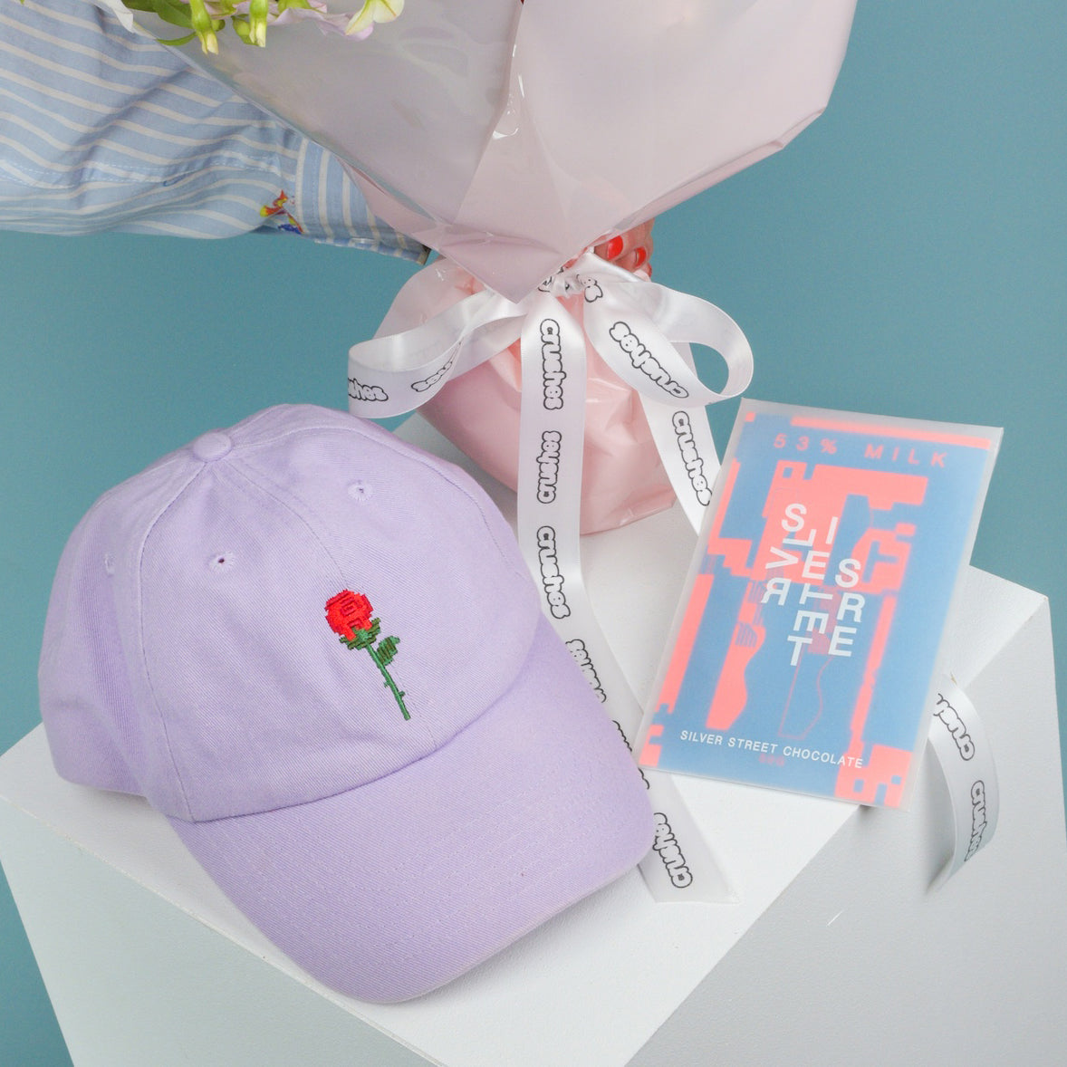 Flowers + Choc + Cap - Crushes Flowers
