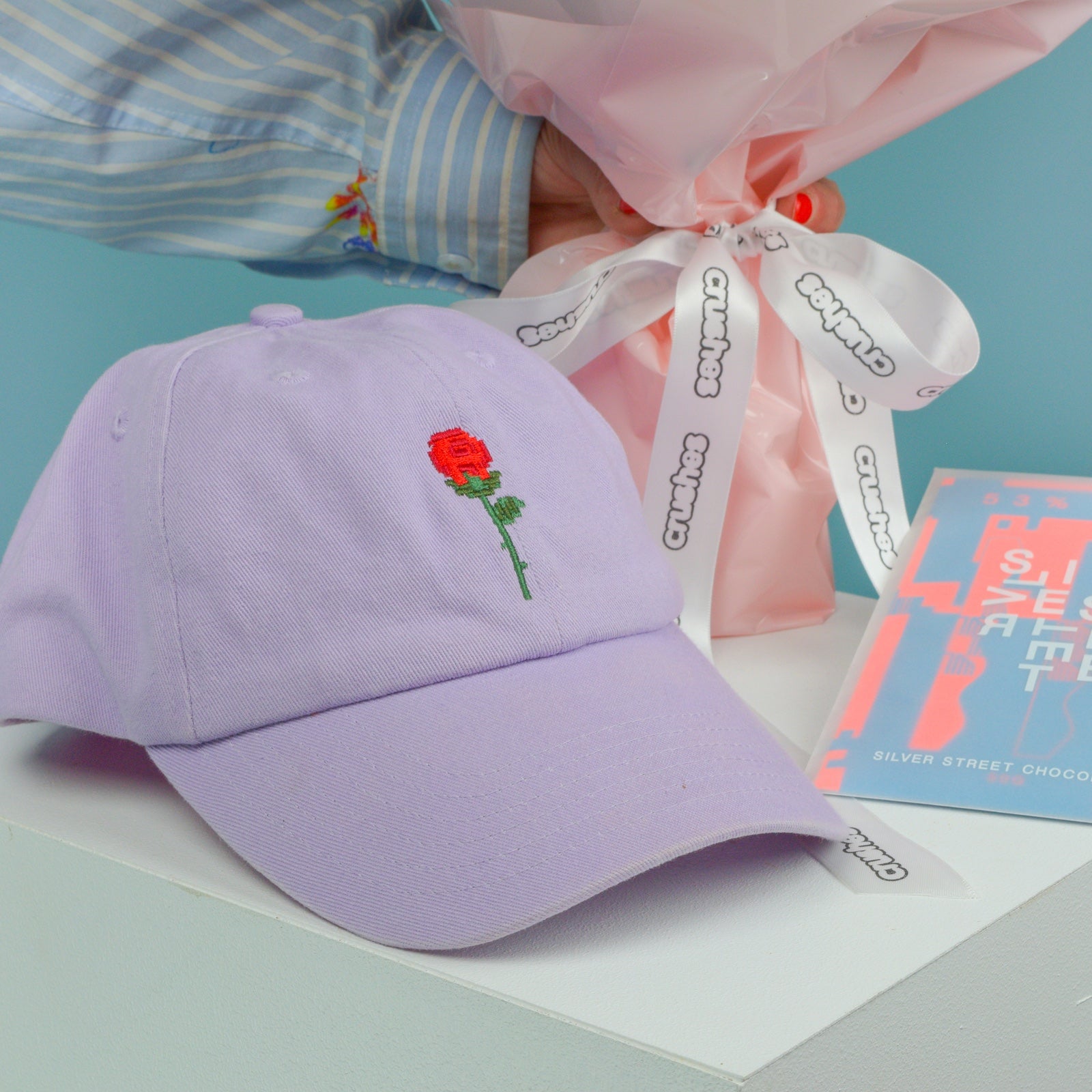 Flowers + Choc + Cap - Crushes Flowers