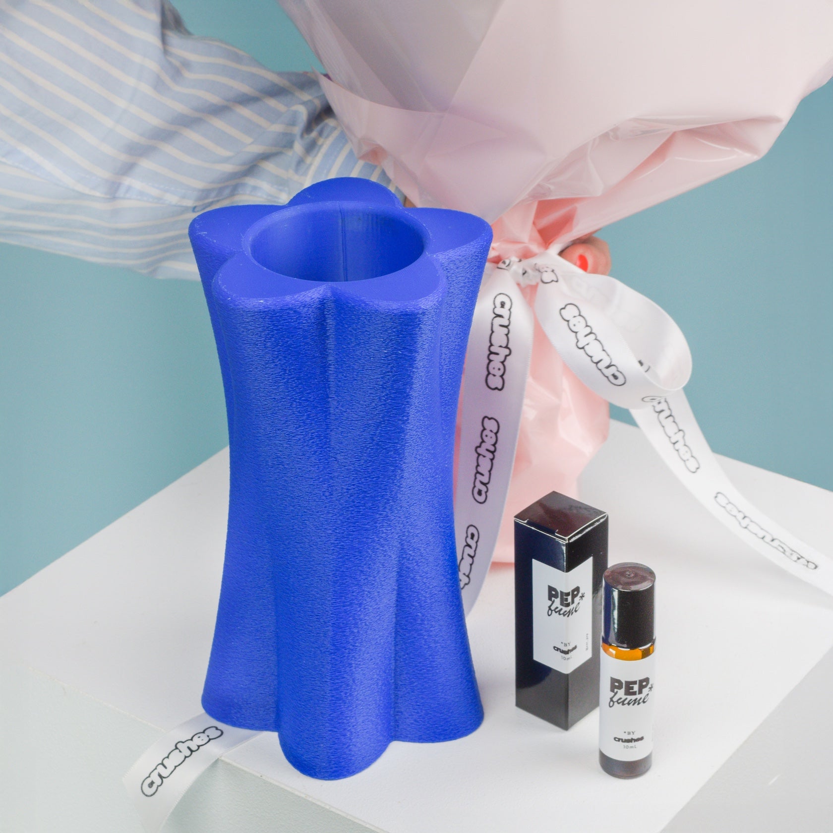 Flowers + Vase + Pepfume - Crushes Flowers