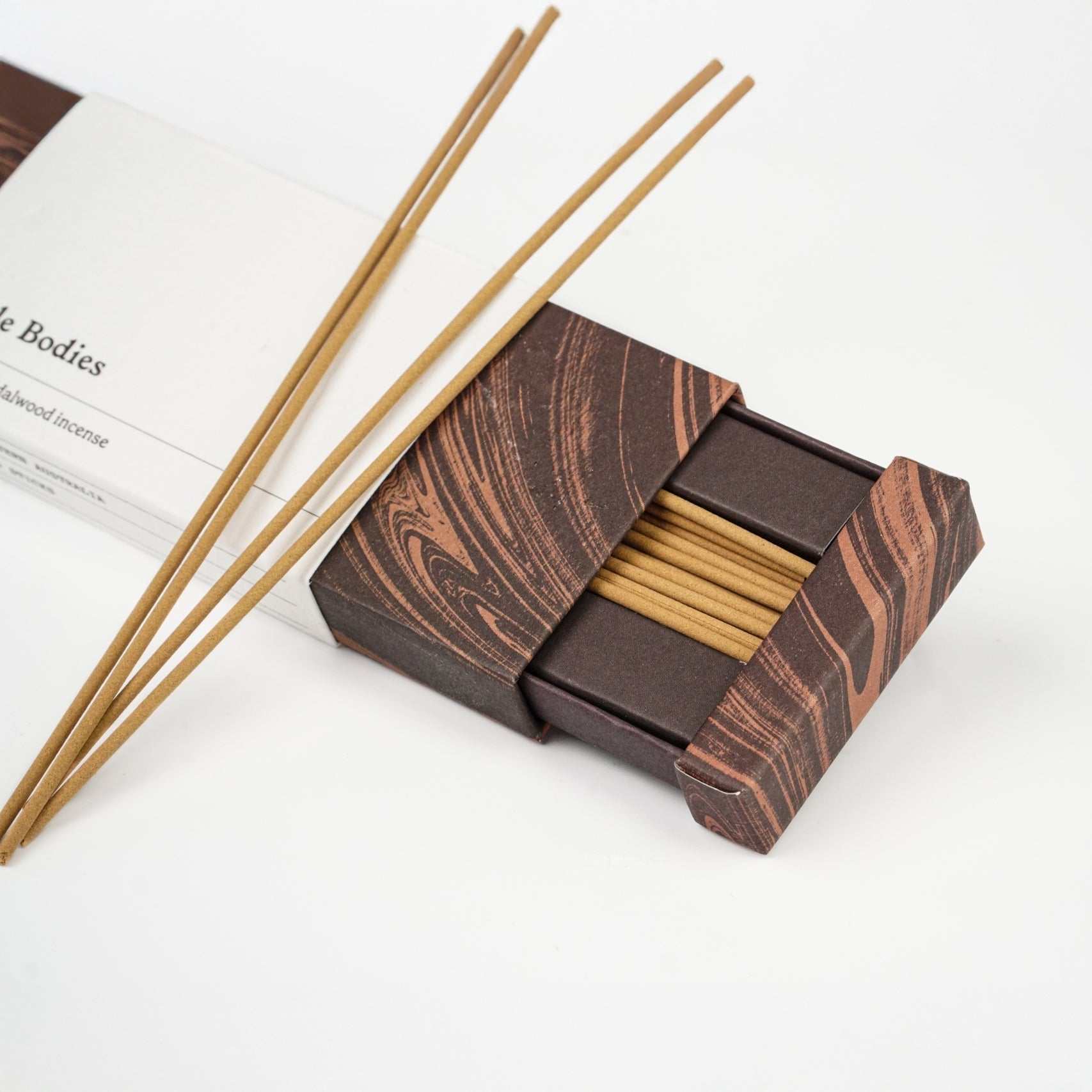 Sandalwood Incense sticks with Australian Sandalwood in elegant packaging.