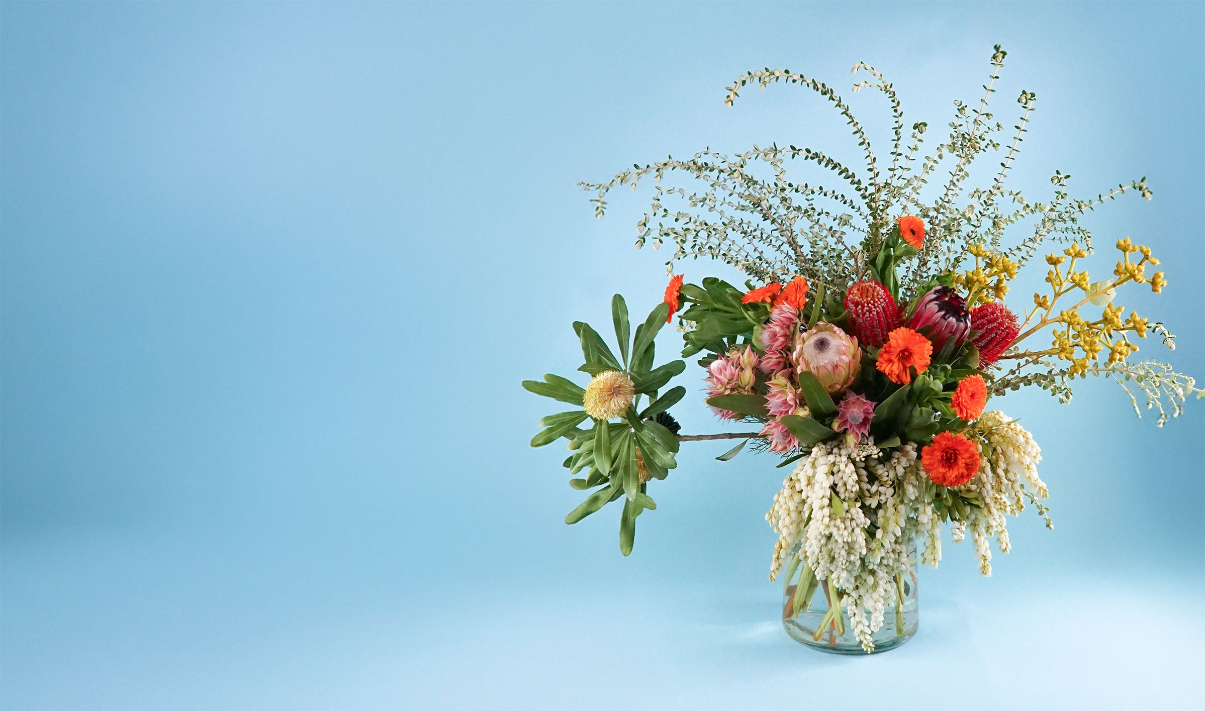 <h1>Dad Likes<br>Flowers Too!</h1>
